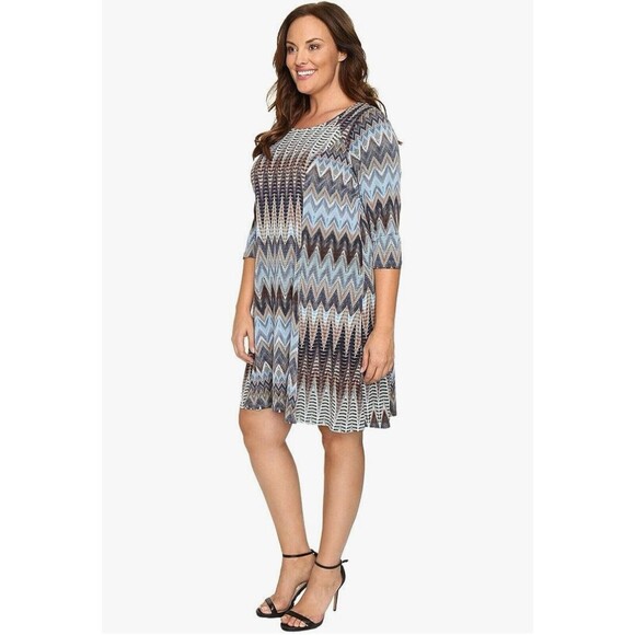 Karen Kane Dresses & Skirts - NWT Karen Kane Dress Womens 0X (XL) 3/4 Sleeve Pullover